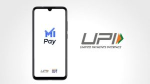 Xiaomi Mi Pay UPI Payment Apps